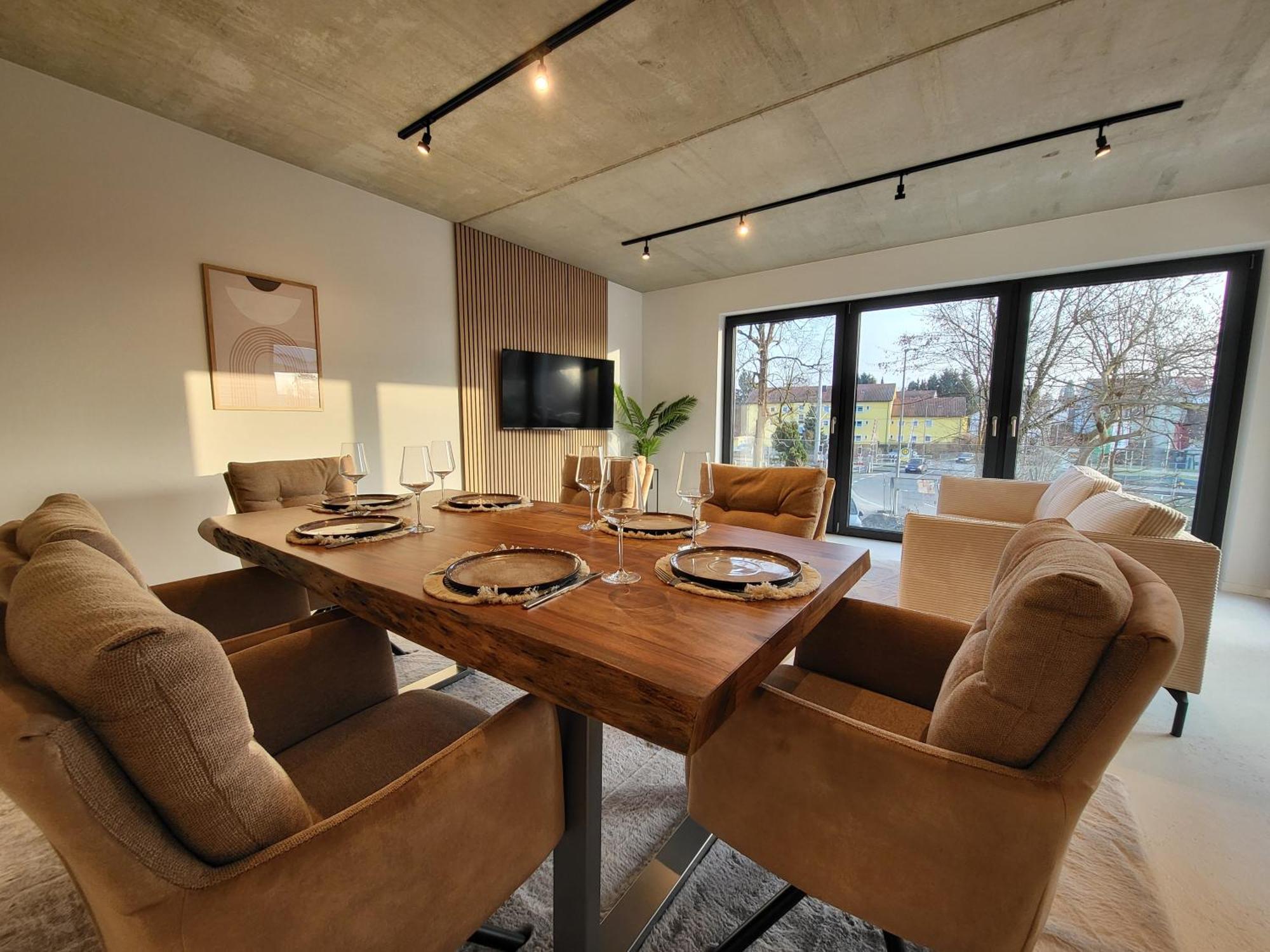 Sioux: Stilvolles Designapartment Am Bodensee Bodolz Exterior foto