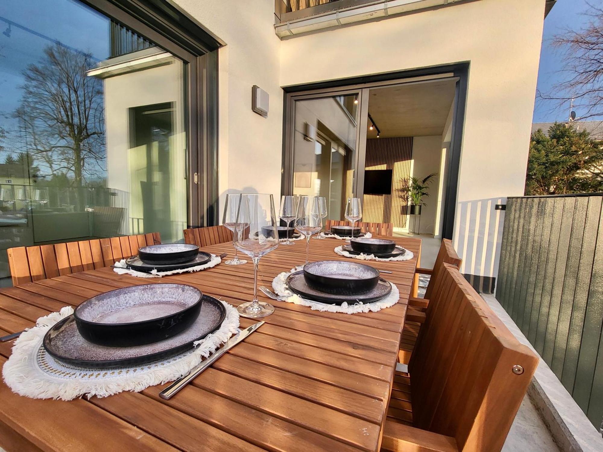 Sioux: Stilvolles Designapartment Am Bodensee Bodolz Exterior foto